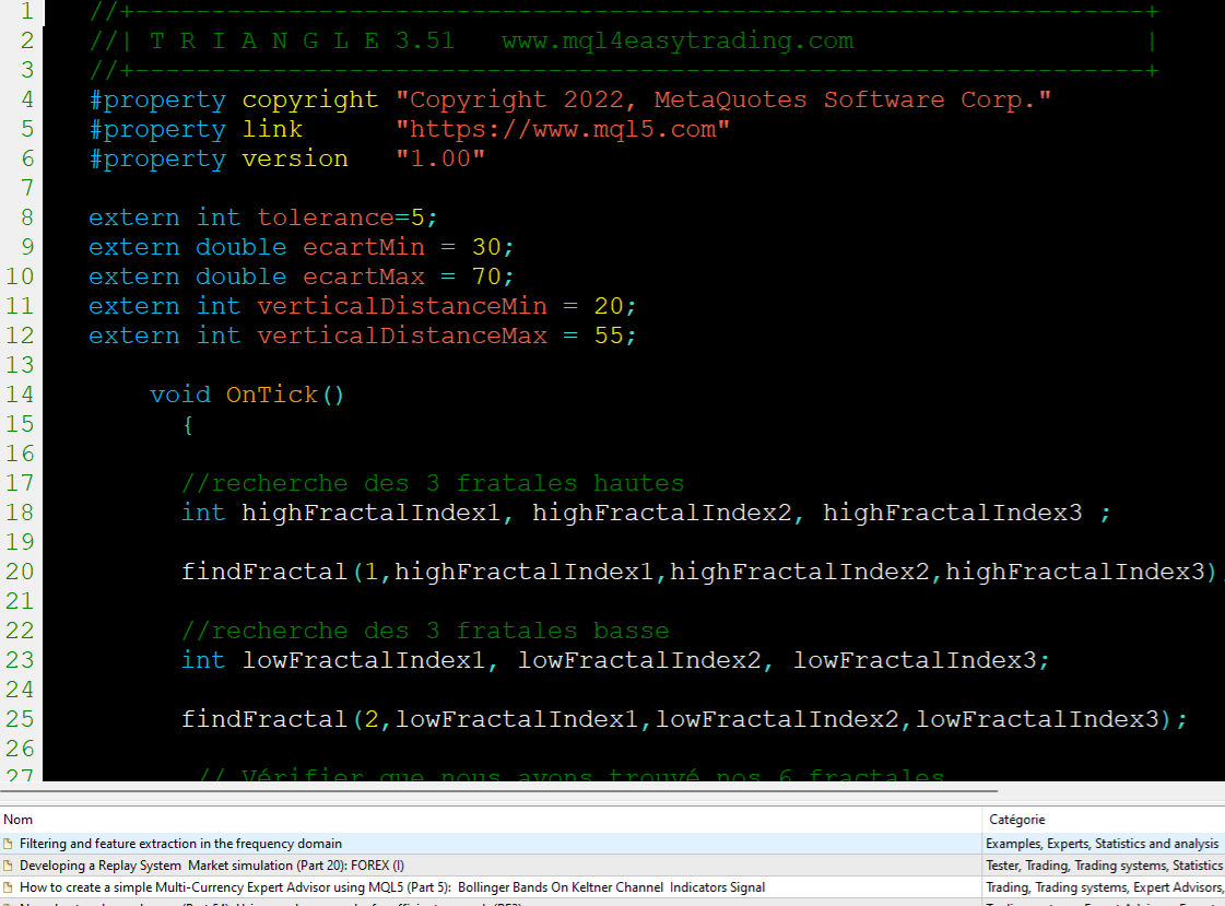 mql4 code